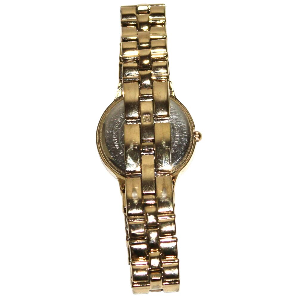 Anne Klein Pink and Gold Metal Watch Adjustable - Picture 2 of 2